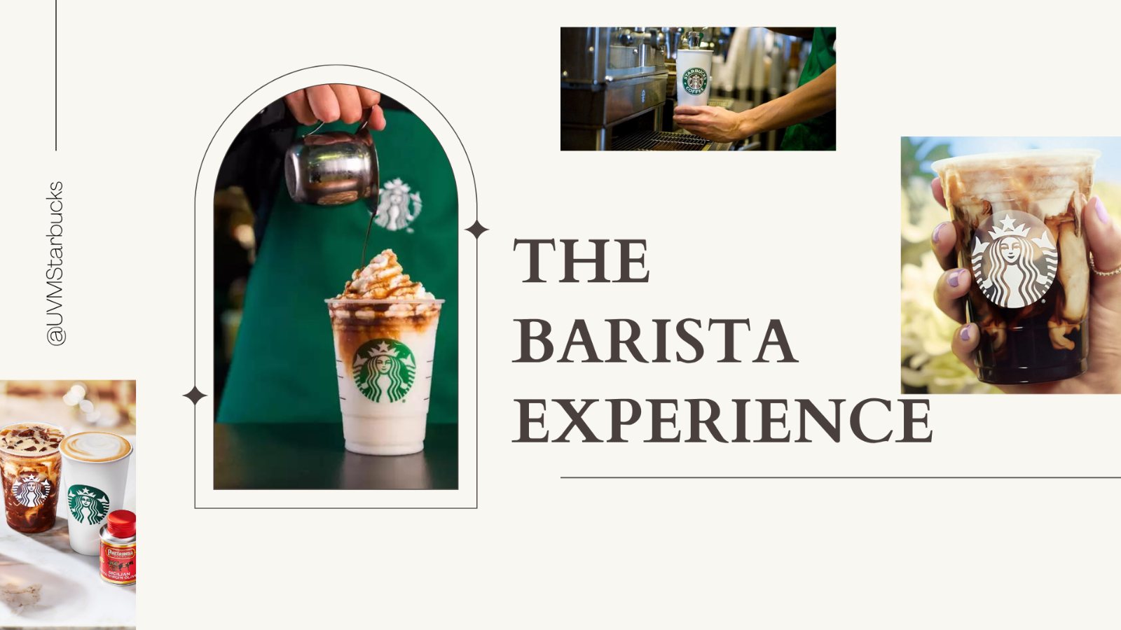 The Barista Experience title slide